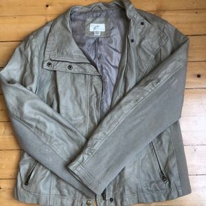 PU moto jacket